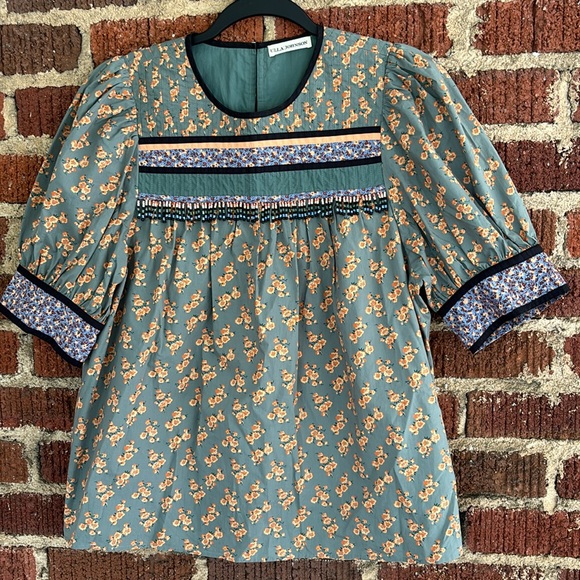 ULLA JOHNSON ADALIE FLORAL TOP - Picture 3 of 8